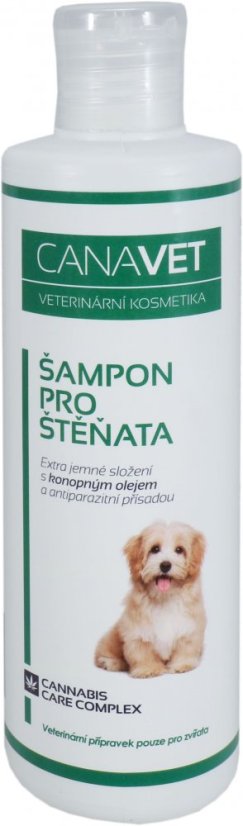 Canavet Šampon pro štěňata Antiparazitární 250 ml