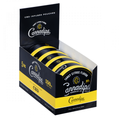 Cannadips Tangy Citrus 150mg CBD - 5 opakowań