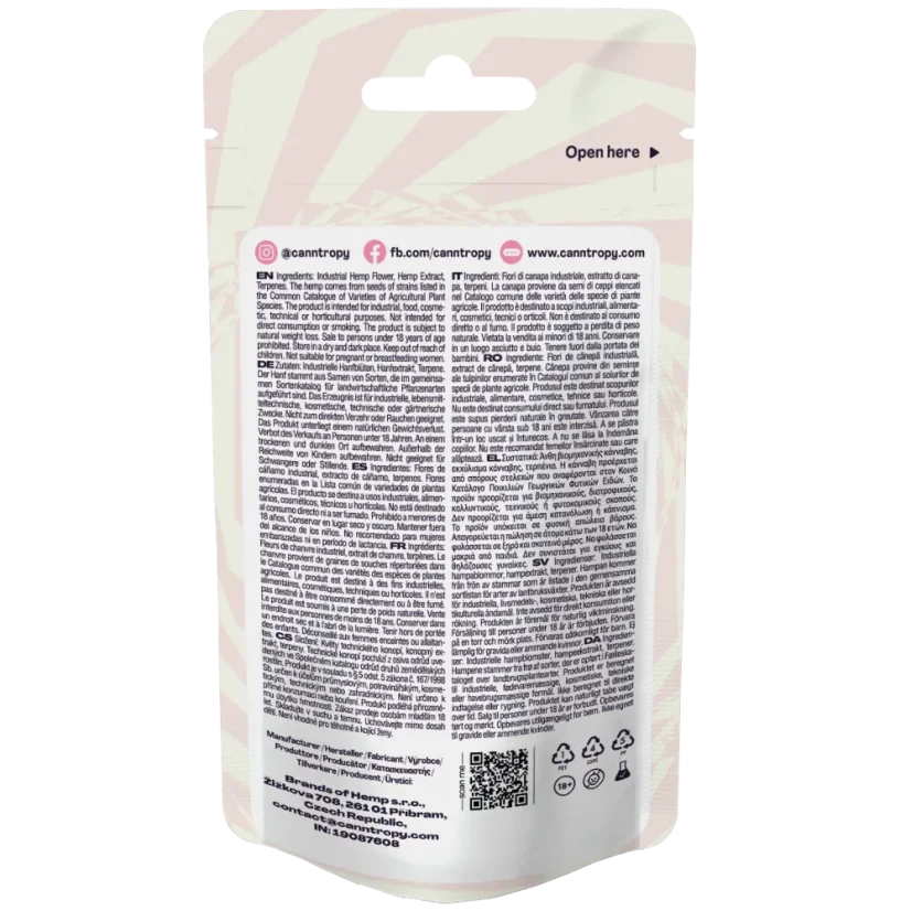 Canntropy CBG9 Flower Sugar Cookie, CBG9 Kakovost 85 %, 1 g - 100 g