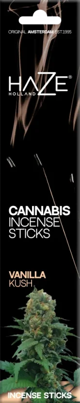 Haze Cannabis vonné tyčinky Vanilla Kush