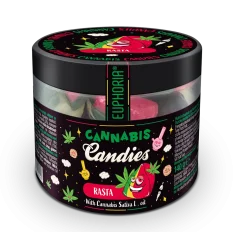 Euphoria Cannabis Candies Rasta, 140 g