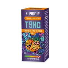 Euphoria T9HC POD x 1 Tropical Fruits Haze, 2 ml