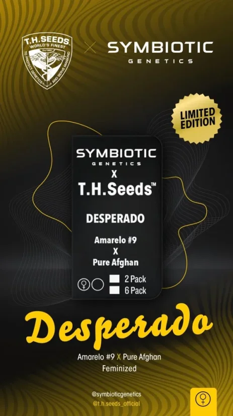 T.H.Seeds™ Seminte de canabis X Symbiotics Desperado, feminizate