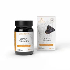 Endoca Chaga gummies s houbami, 100 mg CBD, 30 ks, 60 g