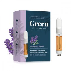 Green Pharmaceutics Reîncărcare pentru inhalator cu spectru larg - Lavanda, 500 mg CBD