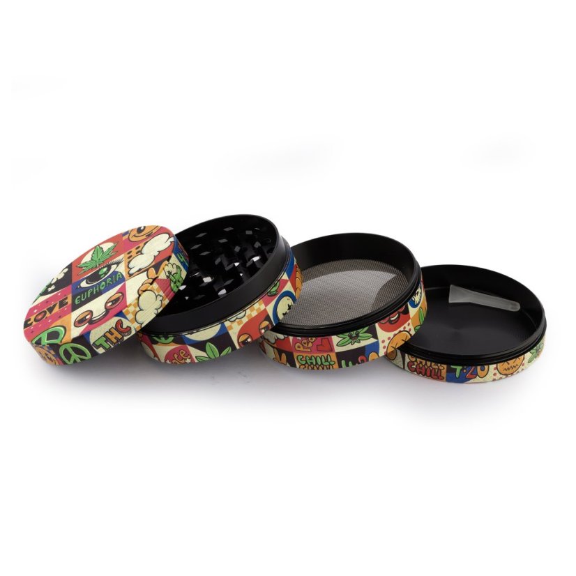 Euphoria Amoladora de metal Groovy 63 mm - 4 piezas