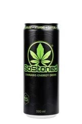 Euphoria SoStoned Cannabis Energy Drink, bez CBD-a, 330 ml