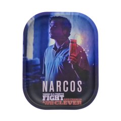 Narcos Metall-Drehunterlage Pablo Edition, klein, 14 x 18 cm