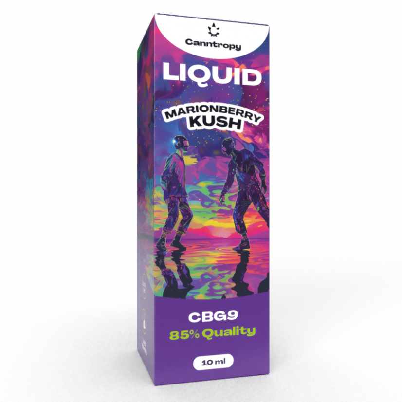 Canntropy CBG9 Tekočina Marionberry Kush, CBG9 85% kakovost, 10 ml