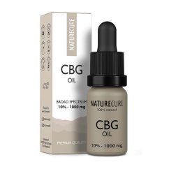 Nature Cure CBG olej - 10% CBG, 1000 mg, 10 ml