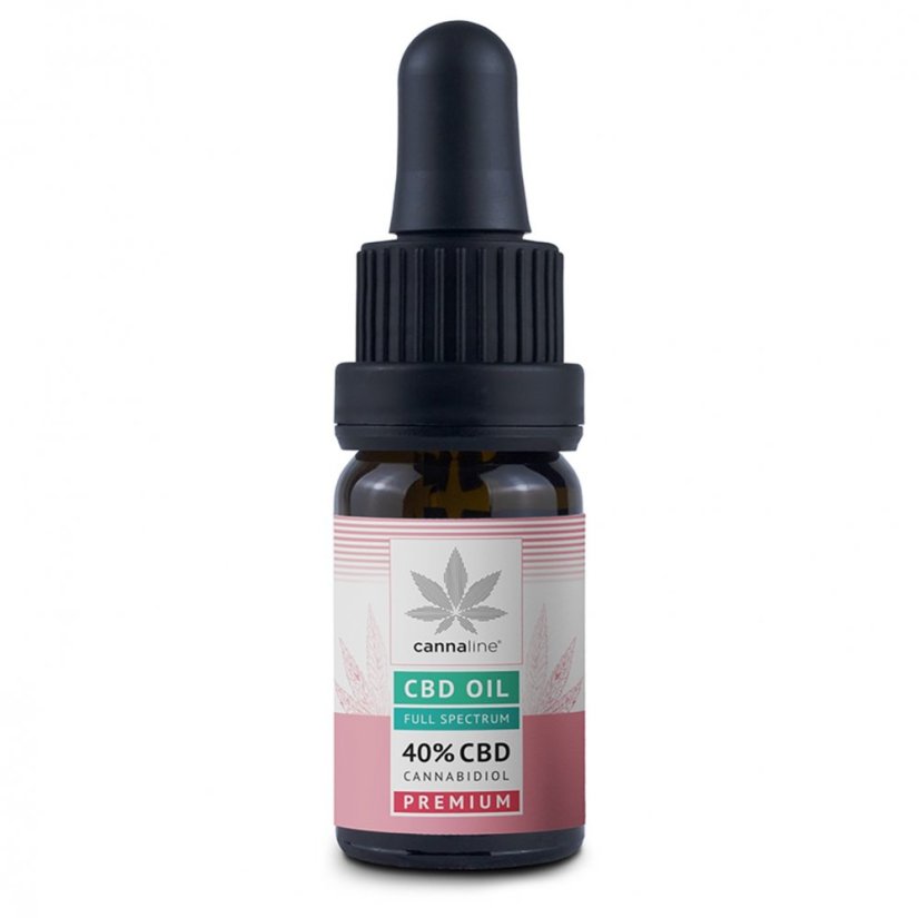 CANNALINE Premium CBD konopný olej 40%, 4000 mg, 10 ml
