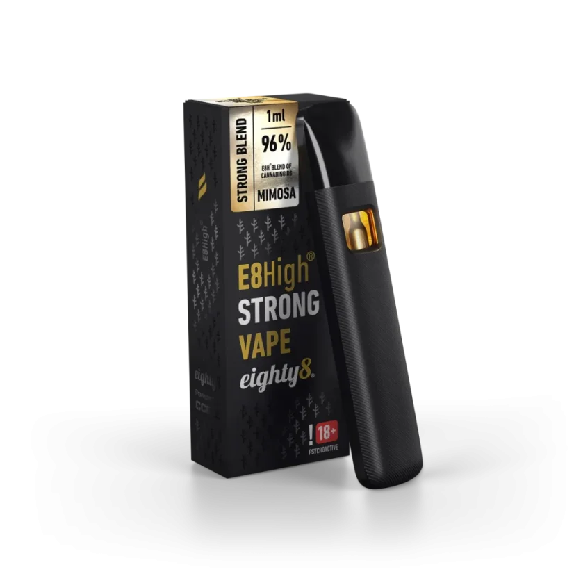 Eighty8 E8High Vape Jetable Mimosa, 96 % E8High, 1 ml