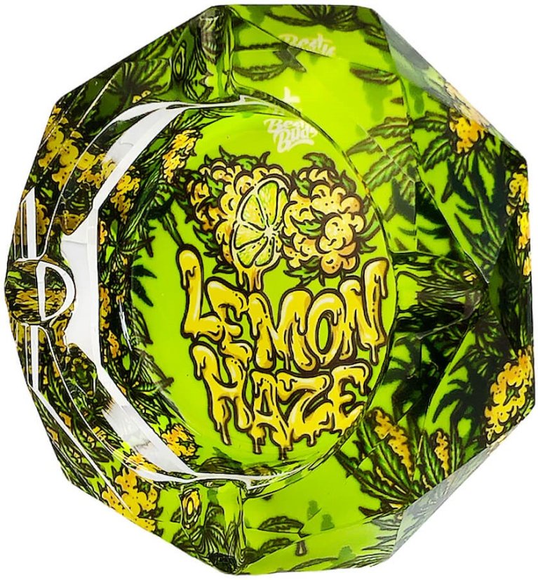Best Buds Kristall askfat med presentförpackning, Citron Haze