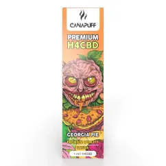 CanaPuff Georgia Pie 96 % H4CBD - Vape-penna för engångsbruk, 1 ml
