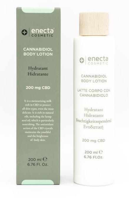 Enecta CBD Body Loțiune de corp 200 ml, 200 mg CBD
