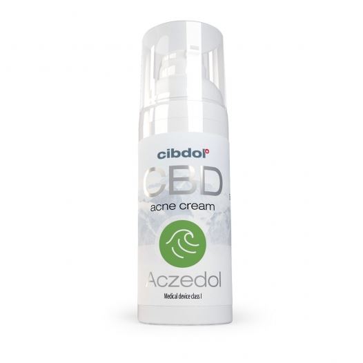 Cibdol Aczedol CBD akné Krém, 100 mg, 50 ml