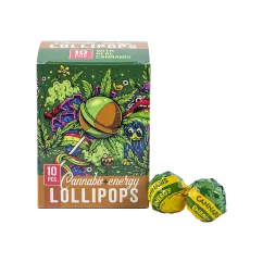Euphoria Acadele energizante cu canabis în cutie, aromă de canabis (10 x 12 g)