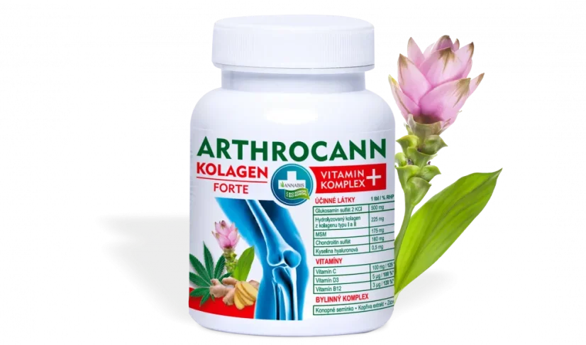 Annabis ARTHROCANN KOLAGEN FORTE VITAMINKOMPLEX + KNUCKLE NUTRITION, 60 tabletter, 87 g