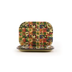 Euphoria Bandeja pequeña con tapa magnética Groovy - 180 x 140 mm