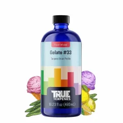 True Terpenes Gelato με έγχυση γεύσης #33 (5 ml - 960 ml)