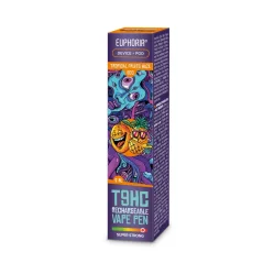 Euphoria T9HC KIT INIZIALE (Dispositivo + Pod) Tropical Fruits Haze, 2 ml