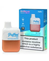 Puffmi MeshBox mini Vape Pen Blue Razz Lemonade, 2 ml