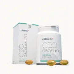 Cibdol Kapsul Gel Lunak CBD 10%, 60 buah x 16,6 mg, 1000 mg