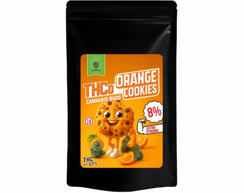 Fiore di Czech CBD THCD Orange Cookies, 8% THCD, 1 - 1000 g