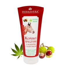 Herbavera Koňský balzám s konopím, 200 ml