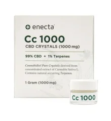 Enecta CBD Hanfkristalle (99%), 10 000 mg