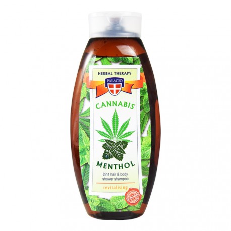 Șampon Palacio CANNABIS Șampon Mentol, 500 ml