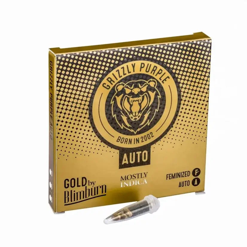 Blimburn Seeds Cannabis Seeds Grizzly Purple Auto