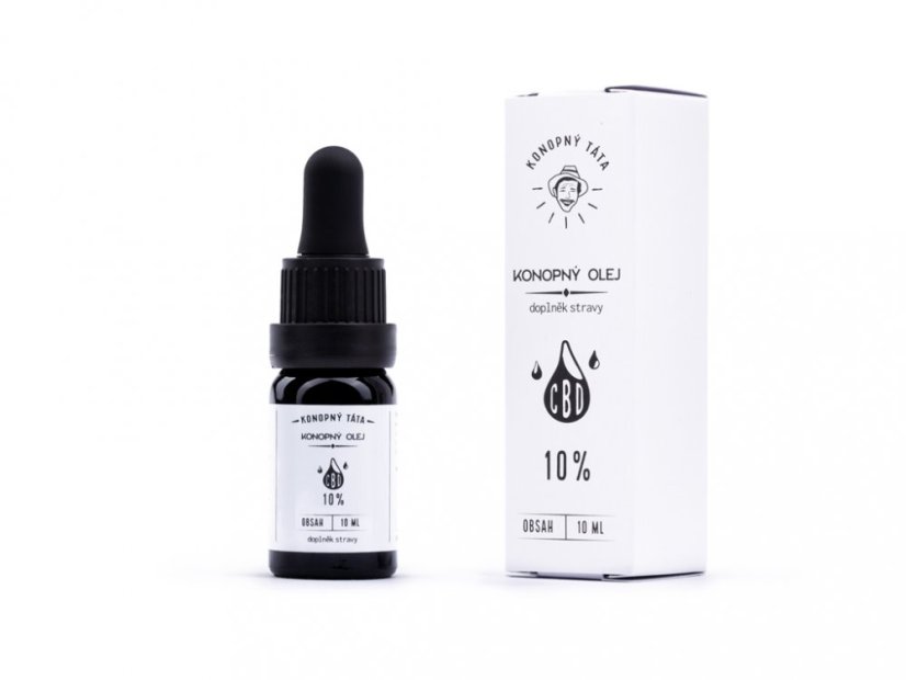 Konopný táta Chanvre CBD Pétrole 10%, 30 ml, 3000 mg