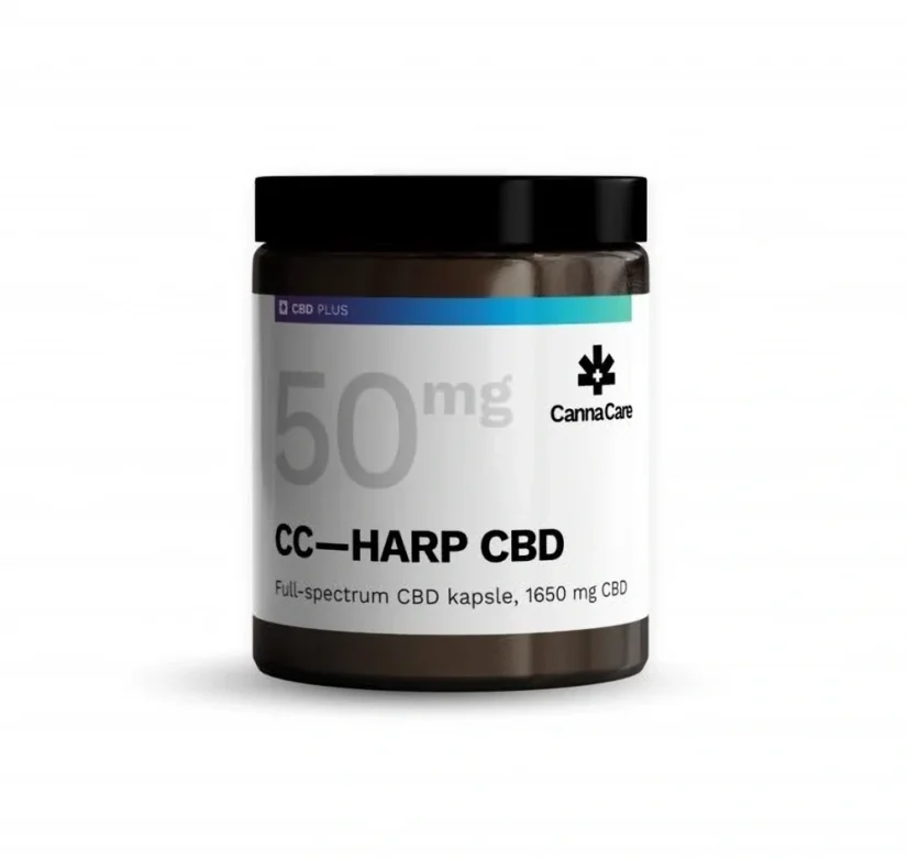 CannaCare Kapsle CC - HARFA CBD limitovaná edice, 1650 mg