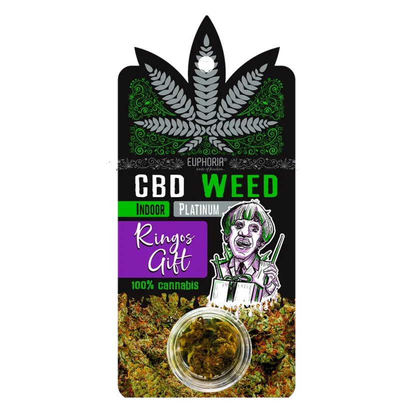 Euphoria CBD Weed Platinum Ringo's Gift, 0,7 g