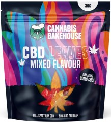 Cannabis Bakehouse - CBD Gummiblätter Mix, 18 Stück x 5 mg CBD, 30 g