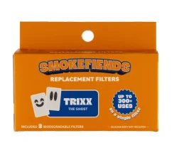 HEMPER Filtri aria personali Smoke Fiends, confezione da 3 filtri di ricambio - Ghost