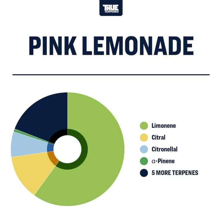 True Terpenes Rosa lemonad (5 ml - 960 ml)