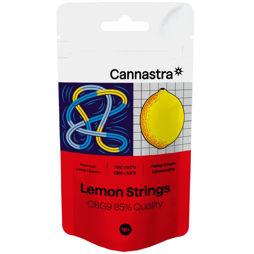 Cannastra CBG9 Lill Lemon String 85% kvaliteet, 1 g - 100 g