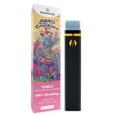 Canntropy THCV Disposable Vape Pen GMO Cookies живи смолни терпени, THCV 96% качество, 1 ml