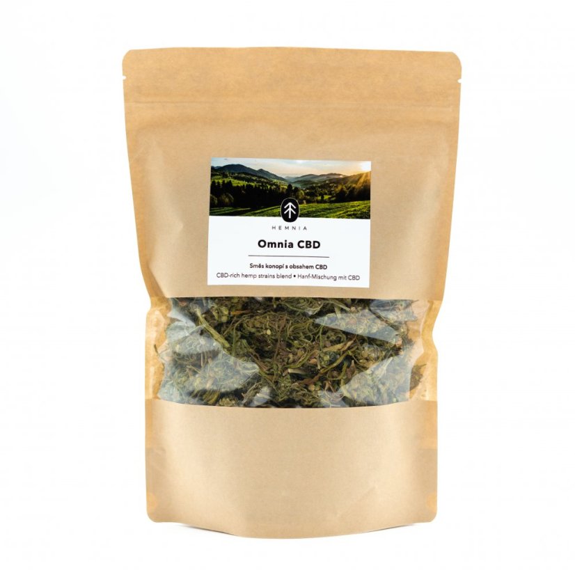 Hemnia OMNIA - mieszanka konopna CBD, 150 g