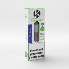 Kanavape 'OG Kush' Kartusche 50% CBD, 250 mg, (0.5 ml)