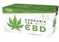Euphoria Tè alla cannabis con CBD, 30 g
