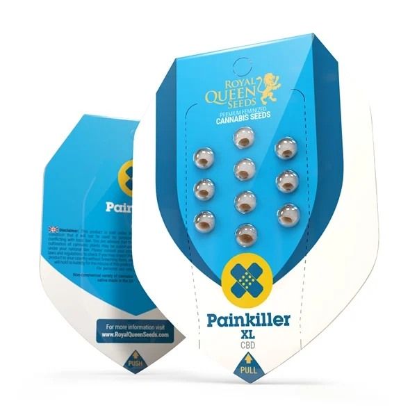 Royal Queen Seeds Cannabis Seeds Painkiller XL Feminiseret (Høj CBD)