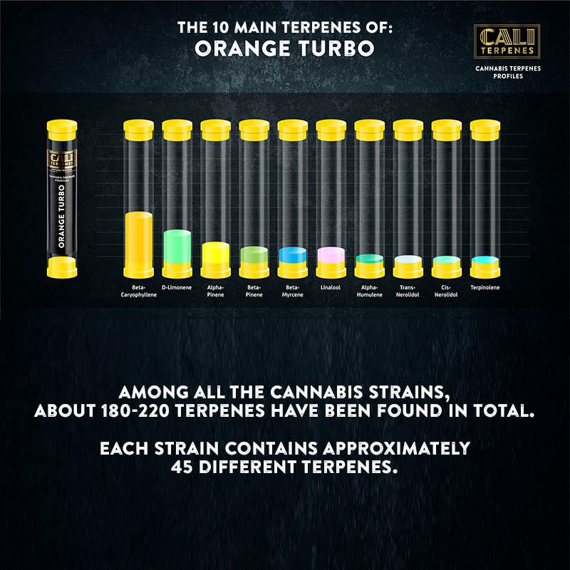 Cali Terpenes - ORANGE TURBO, 1 - 1000 ml