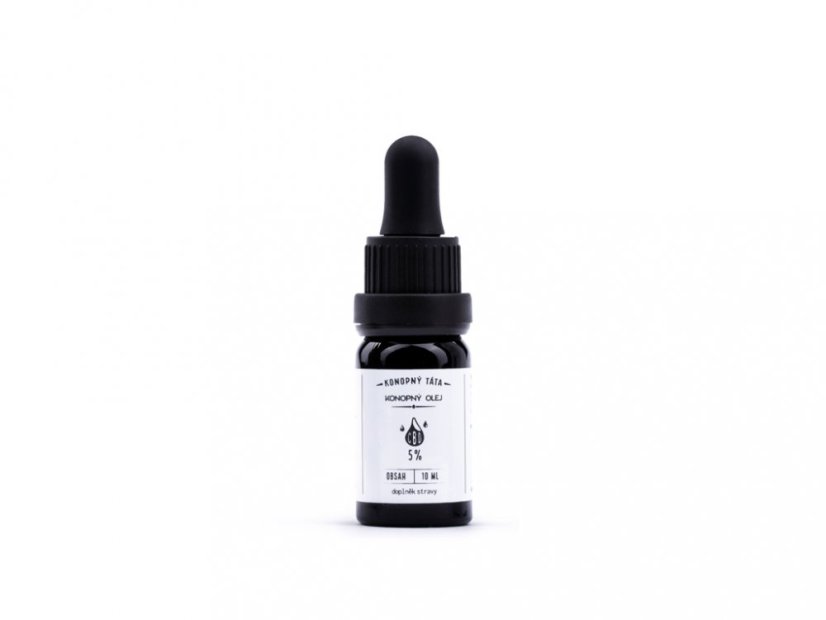 Hemp Dad CBD Huile de chanvre 5 %, 10 ml, 500 mg