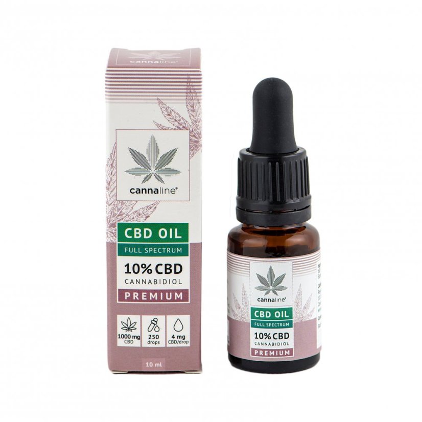 CANNALINE CBD konopí Olej 10%, 1000 mg, 10 ml CANNALINE CBD konopí Olej 10%, 1000 mg, 10 ml