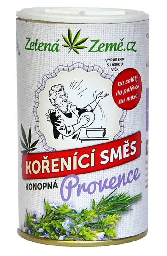 Zelena Zeme Condiment de cânepă PROVENCE 30 g