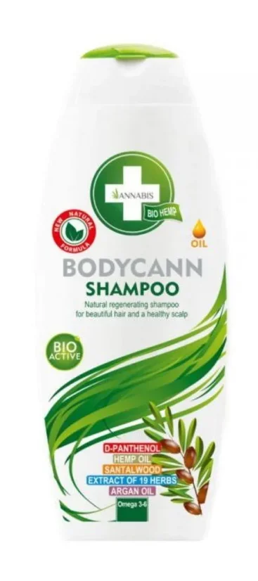 Annabis Naturalny szampon regenerujący Bodycann, 250 ml