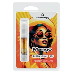 Canntropy Cartuș CBDP Mango, CBDP 88% calitate, 1 ml